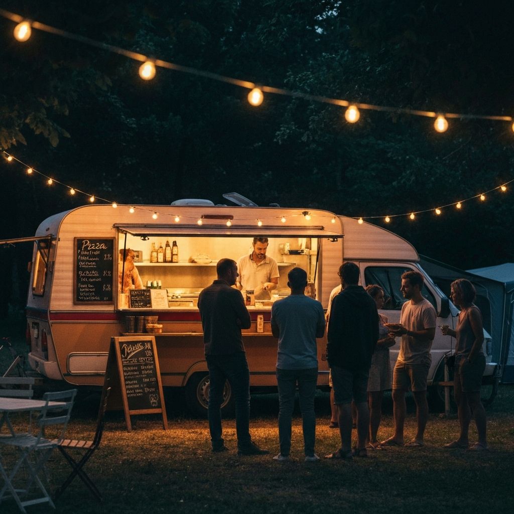 Foodtruck le soir